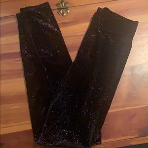 VS PINK sparkle leggings